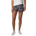 RrA fB[X JWApc {gX Women's Sandy River II Printed Mid-Rise Shorts Nocturnal, Seas