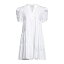 【送料無料】 カオスジーンズ レディース ワンピース トップス Mini dresses White