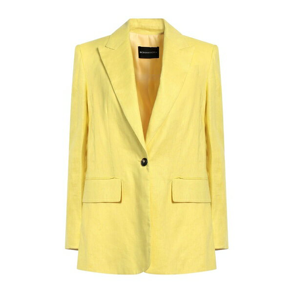 【送料無料】 ビーシービージーマックスアズリア レディース ジャケット＆ブルゾン アウター Blazers Yellow