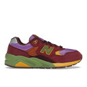 New Balance ニューバランス メンズ スニーカー 【New Balance 580 Stray Rats Maroon Purple】 サイズ US_9.5(27.5cm) Burgundy/Mystic Purple(4)