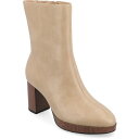 ジャーニーコレクション レディース ブーツ シューズ Women's Romer Tru Comfort Platform Block Heel Booties...