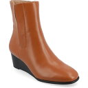 ジャーニーコレクション レディース ブーツ シューズ Women's Kylo Tru Comfort Foam Stacked Wedge Heel Soft...