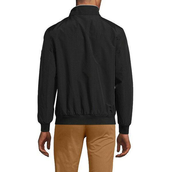 ランズエンド メンズ ジャケット＆ブルゾン アウター Men's Classic Squall Waterproof Insulated Winter Jacket Black