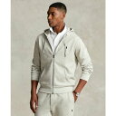 ラルフローレン メンズ シャツ トップス Men's Double-Knit Full-Zip Hoodie Grey(4)