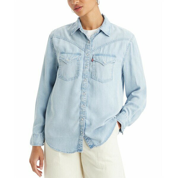 リーバイス レディース シャツ トップス Sawyer Western Shirt Take The Cake