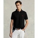 ラルフローレン メンズ ポロシャツ トップス Men's Custom Slim Fit Mesh Polo Polo Black