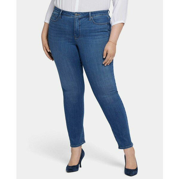 エヌワイディージェイ レディース デニムパンツ ボトムス Plus Size Sheri Slim Jeans Rockford