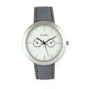 Vvt@C Y rv ANZT[ Quartz The 6100 White Dial, Canvas-Overlaid Grey Polyurethane Strap Watch 43mm Grey