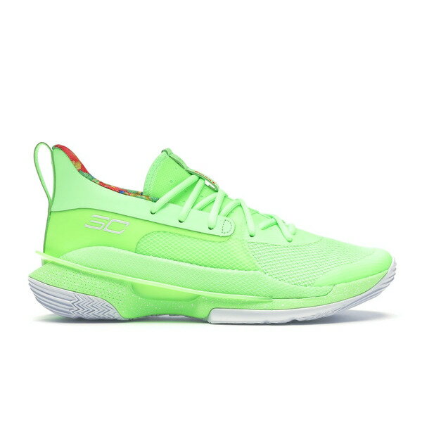 Under Armour アンダーアーマー メンズ スニーカー 【Under Armour Curry 7】 サイズ US_16(34.0cm) Sour Patch Kids Lime