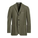 【送料無料】 ボリオリ メンズ ジャケット&ブルゾン アウター Blazers Green