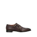 【送料無料】 サントーニ メンズ スリッポン・ローファー シューズ Loafers Brown