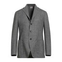 【送料無料】 ルイジ ボレッリ ナポリ メンズ ジャケット&ブルゾン アウター Blazers Grey