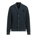【送料無料】 ライルアンドスコット メンズ カーディガン アウター Cardigans Blue