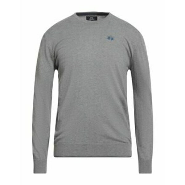 【送料無料】 ラ マルティーナ メンズ ニット&セーター アウター Sweaters Grey