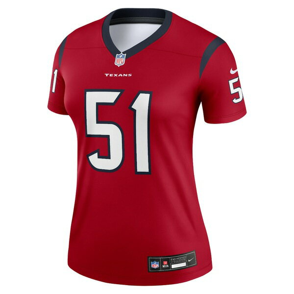 ナイキ レディース ユニフォーム トップス Will Anderson Jr. Houston Texans Nike Women's Legend Jersey Red