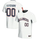 ゲームデイグレーツ メンズ ユニフォーム トップス Illinois Fighting Illini GameDay Greats Unisex NIL PickAPlayer Lightweight Softball Jersey White