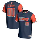 ゲームデイグレーツ メンズ ユニフォーム トップス Illinois Fighting Illini GameDay Greats Unisex NIL PickAPlayer Lightweight Softball Jersey Navy