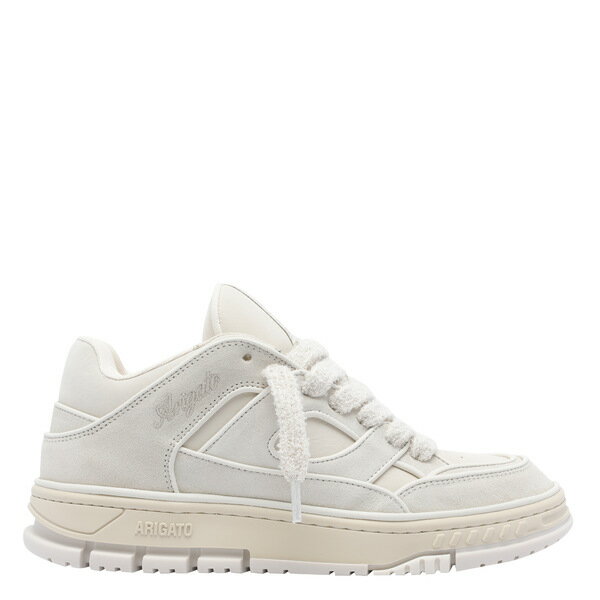 アクセルアリガト メンズ スニーカー シューズ Area Lo Piping Sneakers White