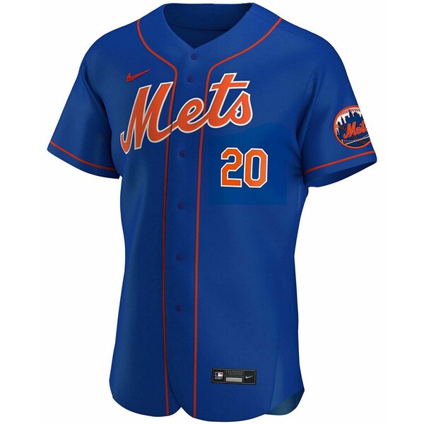 ナイキ メンズ パーカー・スウェットシャツ アウター Men's Pete Alonso Royal New York Mets Alternate Authentic Player Jersey Royal