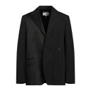 【送料無料】 マルタンマルジェラ メンズ ジャケット&ブルゾン アウター Blazers Black