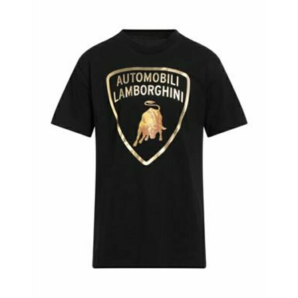【送料無料】 ランボルギーニ メンズ Tシャツ トップス T-shirts Black