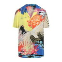 【送料無料】 バルマン メンズ シャツ トップス Shirts Yellow