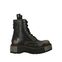 【送料無料】 アールサーティーン レディース ブーツ シューズ Ankle boots Black