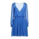 【送料無料】 アルベルタ フェレッティ レディース ワンピース トップス Mini dresses Azure