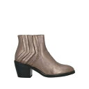 【送料無料】 ルチアーノ バラキーニ レディース ブーツ シューズ Ankle boots Metallic
