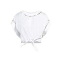 【送料無料】 ガレパリ レディース Tシャツ トップス T-shirts White(4)