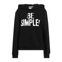 【送料無料】 モスキーノ レディース パーカー・スウェットシャツ アウター Sweatshirts Black
