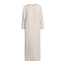 【送料無料】 アグノラ レディース ワンピース トップス Midi dresses Beige