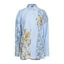 【送料無料】 ヴェルサーチ レディース シャツ トップス Shirts Azure