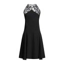 【送料無料】 ヴェルサーチ レディース ワンピース トップス Midi dresses Black