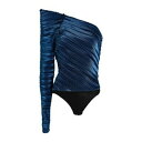 【送料無料】 マグラー レディース Tシャツ トップス Bodysuits Blue