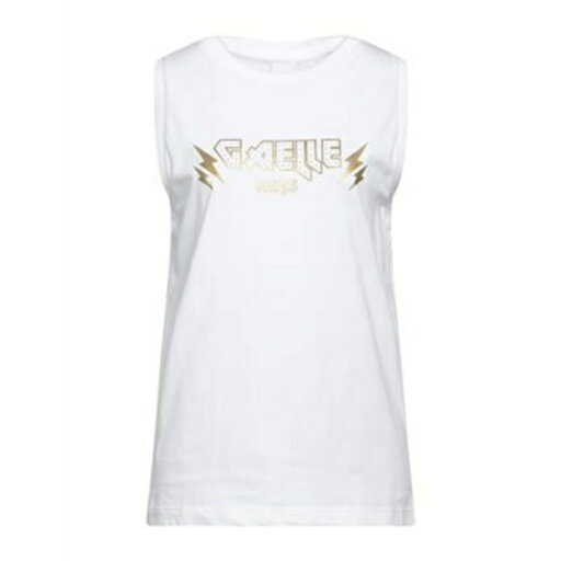 【送料無料】 ガレパリ レディース Tシャツ トップス Tank tops White 【送料無料】 ガレパリ レディース Tシャツ トップス Tank tops White