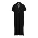 【送料無料】 アグノラ レディース ワンピース トップス Midi dresses Black