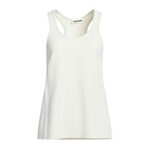 【送料無料】 ジル・サンダー レディース Tシャツ トップス Tank tops White 【送料無料】 ジル・サンダー レディース Tシャツ トップス Tank tops White
