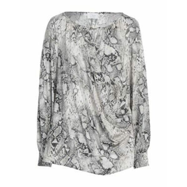 【送料無料】 クリップス レディース Tシャツ トップス Tops Grey