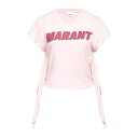 【送料無料】 イザベル マラン レディース Tシャツ トップス T-shirts Pink