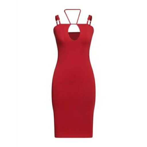 【送料無料】 アンドレダモ レディース ワンピース トップス Midi dresses Red 【送料無料】 アンドレダモ レディース ワンピース トップス Midi dresses Red