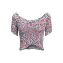 【送料無料】 プーペットセントバース レディース Tシャツ トップス Tops Azure