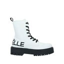 【送料無料】 ガレパリ レディース ブーツ シューズ Ankle boots White