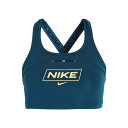 NIKE ナイキ カットソー トップス レディース Nike Pro Dri-FIT Swoosh Women 039 s Medium-Support Non-Padded Graphic Sports Bra Deep jade