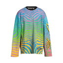 【送料無料】 バルマン メンズ パーカー・スウェットシャツ アウター Sweatshirts Azure