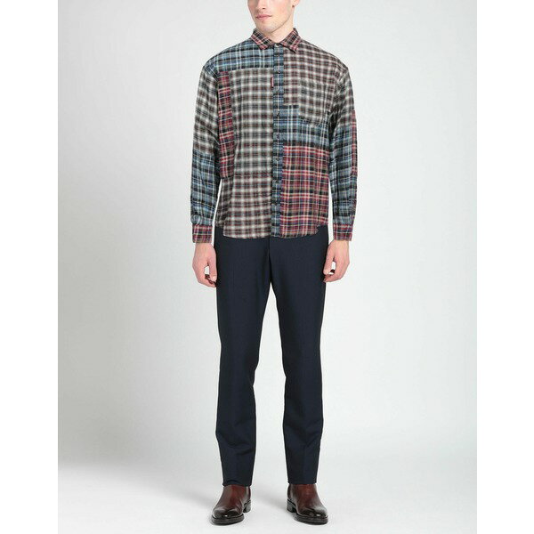 【送料無料】 ディースクエアード メンズ シャツ トップス Shirts Brown