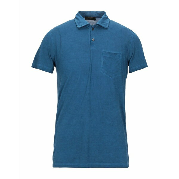 【送料無料】 ムーレー メンズ ポロシャツ トップス Polo shirts Blue