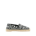 【送料無料】 ヴェルサーチ メンズ サンダル シューズ Espadrilles Black