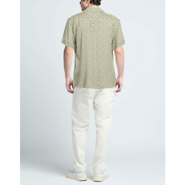 【送料無料】 バルマン メンズ シャツ トップス Shirts Green
