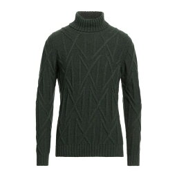 【送料無料】 アルファス テューディオ メンズ ニット&セーター アウター Turtlenecks Dark green